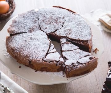 Torta Tenerina (Fudgy Chocolate Cake)
