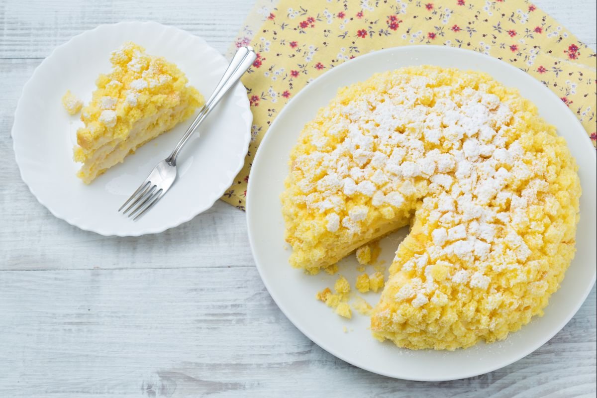 Classic mimosa cake