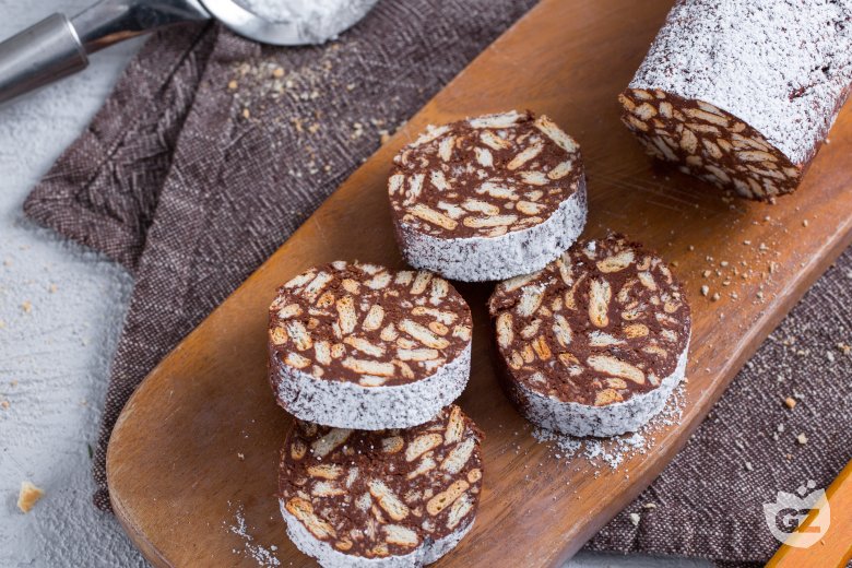 Chocolate salami