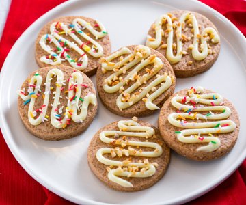 Christmas spice cookies