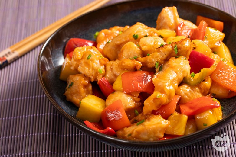 Chicken in Sweet and Sour Sauce
