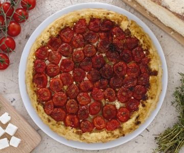 Tomato and Feta Tatin