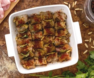 Pork Loin a Beccafico