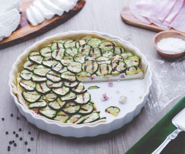 Savory Tart with Ricotta and Zucchini
