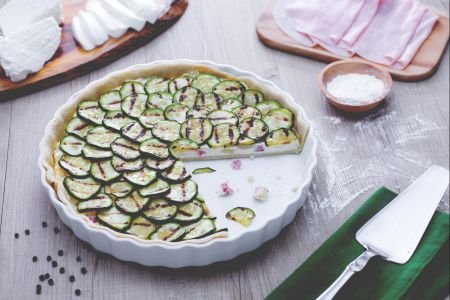 Savory Tart with Ricotta and Zucchini