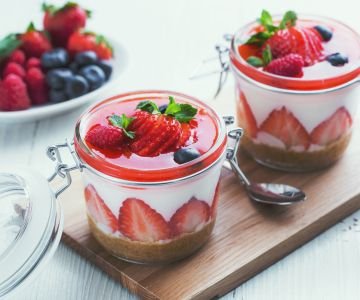 Cheesecake in the jar