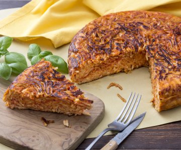 Neapolitan Spaghetti Omelette