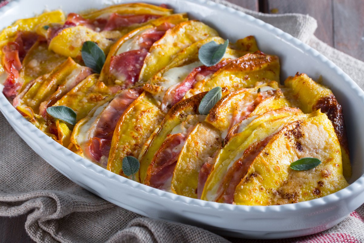 Ham and Cheese Savory Crepes