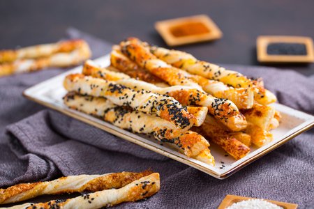 Cheese Puff Pastry Sticks