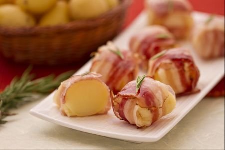 Potato, Cheese, and Bacon Bites