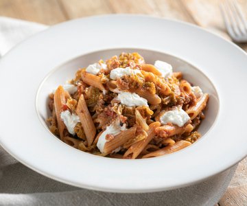 Pasta with Savoy Cabbage and Sausage
