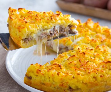 Potato and Sausage Crumble