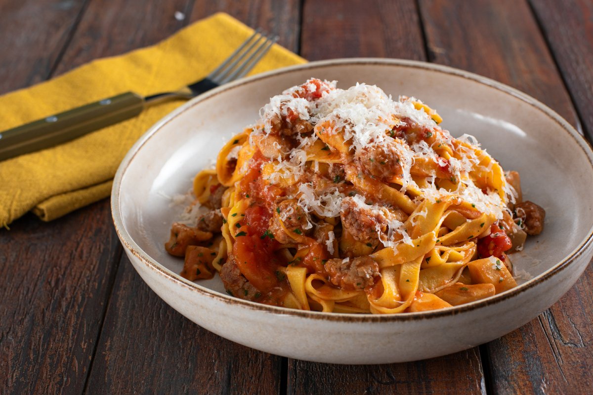 Tagliatelle alla boscaiola