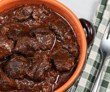 Wild boar stew