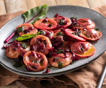 Beetroot Ravioli