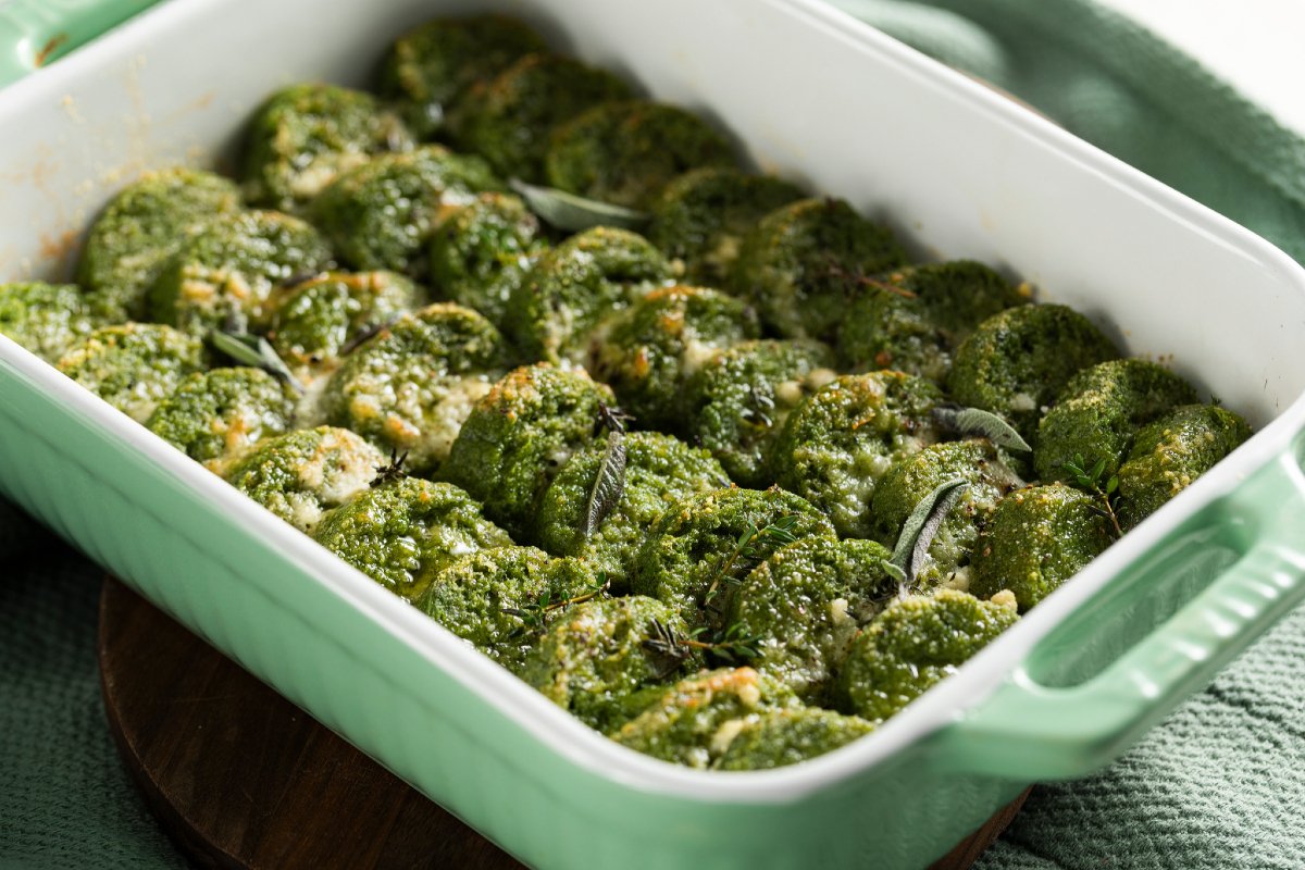 Green Roman-Style Gnocchi