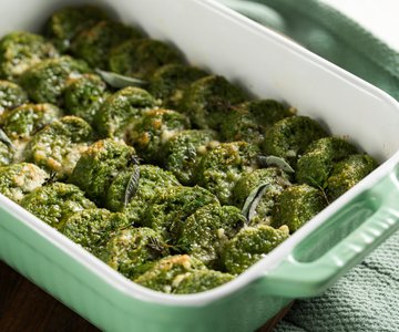 Green Roman-Style Gnocchi