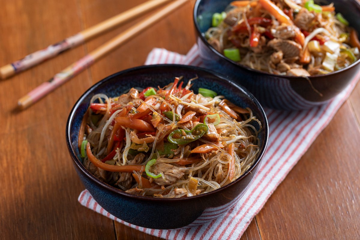 Oriental Soy Spaghetti