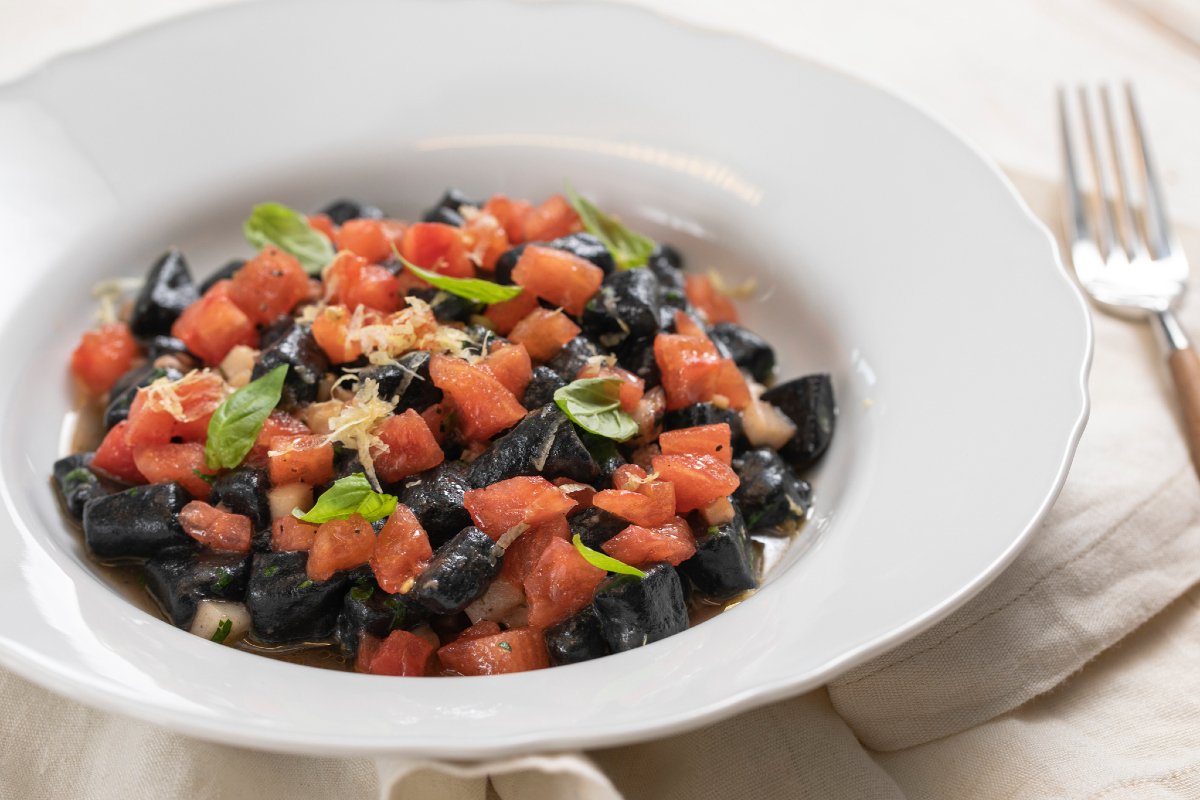 Squid Ink Gnocchetti with Cuttlefish Ragù
