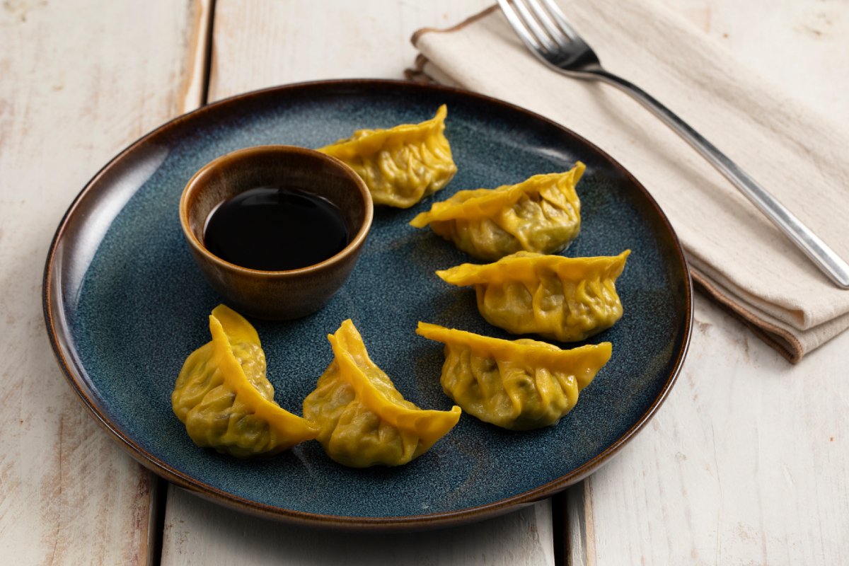 Saffron Gyoza