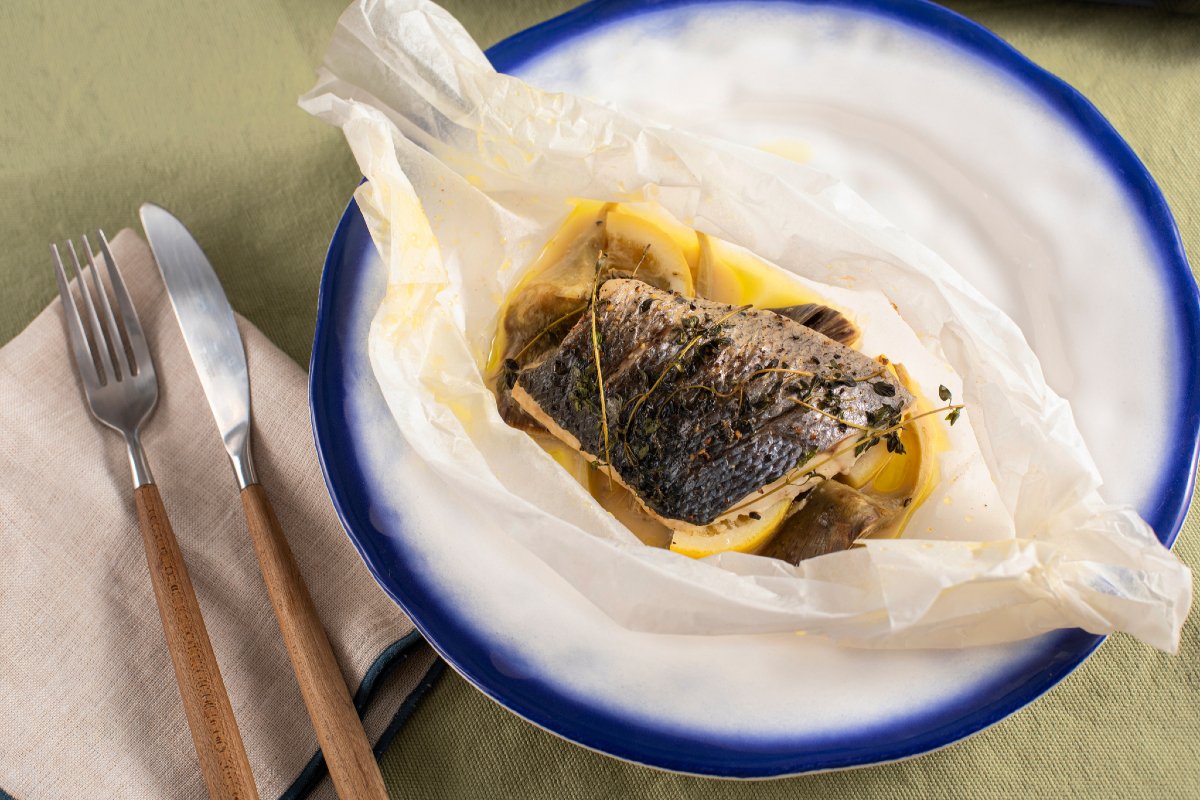 Sea Bass en Papillote