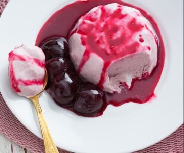 Cherry Bavarois