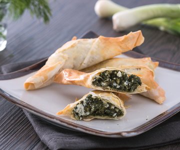 Spanakopitakia (Greek recipe)