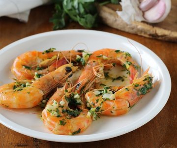Pan-fried Shrimp