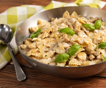 Pasta with Chicken and Mushrooms