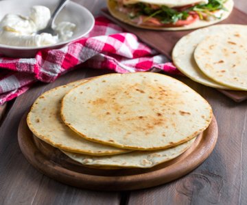 Gluten-free piadina