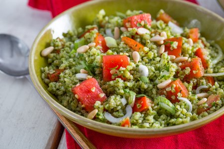 Summer Watermelon Tabbouleh