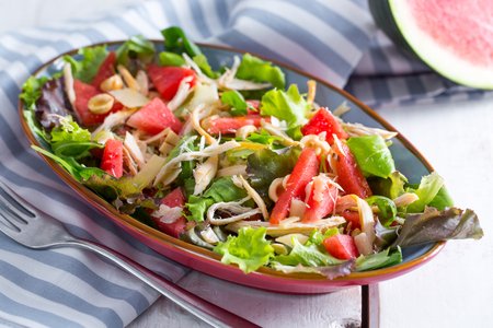 Chicken and Watermelon Salad