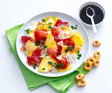 Pineapple and Speck Carpaccio