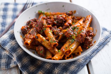 Pasta with Galician Octopus