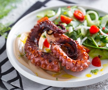 Grilled Octopus and Its Mayonnaise