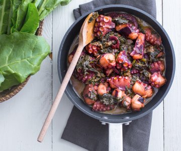 Octopus Stew with Herbs