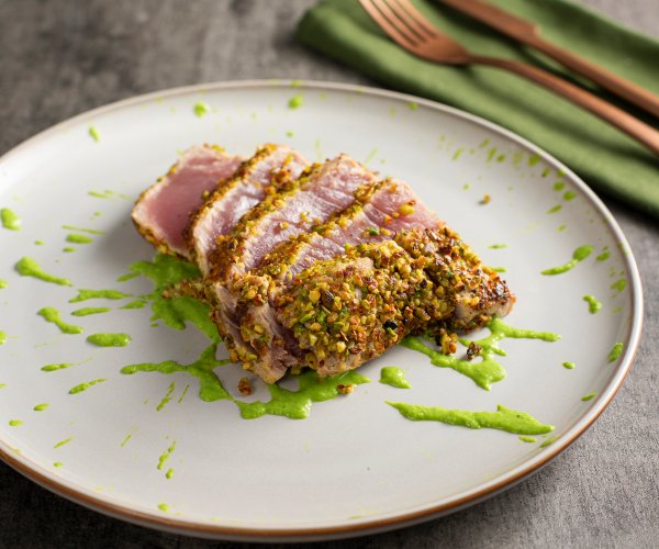 Tuna in Pistachio Crust