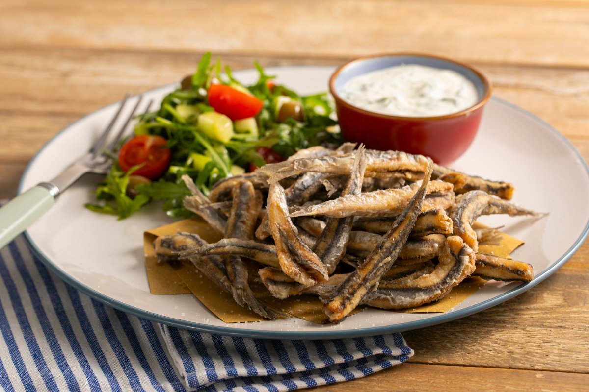 Fried Anchovies