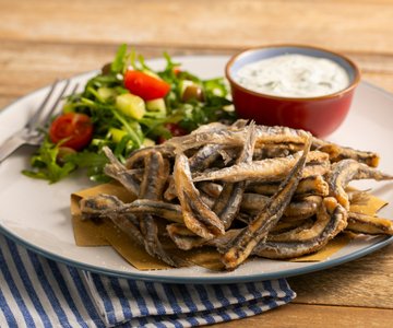 Fried Anchovies