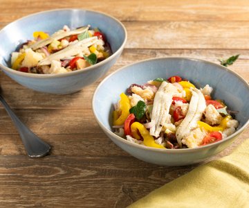 Summer Panzanella with Anchovies