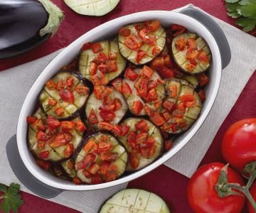 Eggplants Sardinian Style