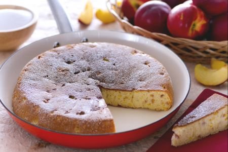 Peach Skillet Cake