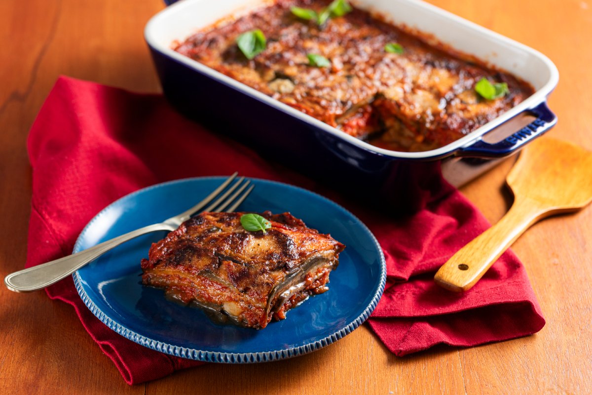 Grilled Eggplant Parmigiana