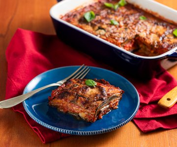 Grilled Eggplant Parmigiana