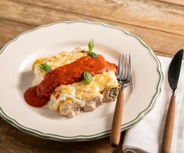Summer Cannelloni with Vegetables and Ricotta