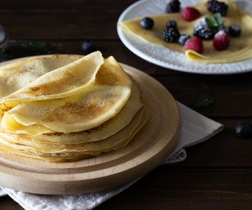 Crepe without butter
