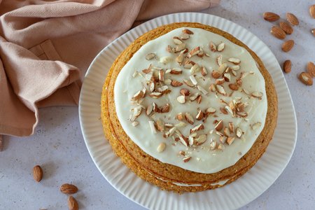 Carrot and Almond Cake