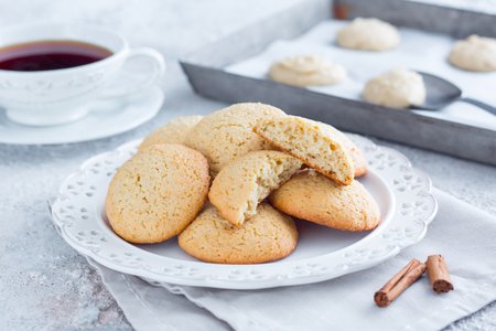 Almond Drop Cookies
