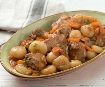 Sweet and sour rabbit stew