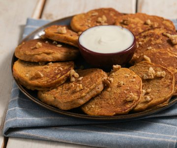 Banana and Carrot Pancakes